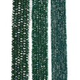 thumbnail image 2 of 20Strand Electroplate Glass Beads Strands AB Color Plated Rondelle Dark Green 2.9~3.3x2mm Hole: 0.8mm about 135~140pcs/strand 32~34cm, 2 of 3