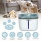 thumbnail image 3 of Decdeal Filtro para fuente de agua automática para gatos, bebedero eléctrico para mascotas, accesorios para dispensador, 1 unidad Decdeal Filtrar, 3 of 7