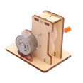 thumbnail image 1 of DIY Handshake Electric Generator Toy Set for Kids Train Observation Skills Practical Ability Beige, 1 of 9