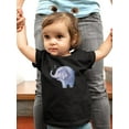 thumbnail image 2 of Elephant Spitting Water T-Shirt Infant -Image by Shutterstock,  6 Months, 2 of 4