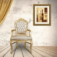 thumbnail image 3 of Bagnato, Judi 19x24 Gold Ornate Wood Framed with Double Matting Museum Art Print Titled - Wine for One, 3 of 4