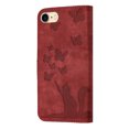thumbnail image 2 of Compatible with iPhone SE 2022 Embossed Butterfly Cat Wallet Case with Card Slots Kickstand Cover, 2 of 5