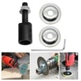 thumbnail image 3 of Portable Electric Drill Conversion Grinding Wheel Extension Rod Spindle Adapter 8MM, 3 of 4