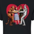 thumbnail image 3 of Wizard of Oz - Group Photo Heart - Juniors Cropped Graphic T-Shirt, 3 of 5