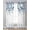 White, variant on Vintage Navy Blue Roses Sheer Curtains 39 Inch Length 2 Panels Set for Living Room/Bedroom, Spring Floral Elegant Pastoral Retro Art Kitchen Curtains Grommet Curtains Window Treatments 27.5"x39"x2