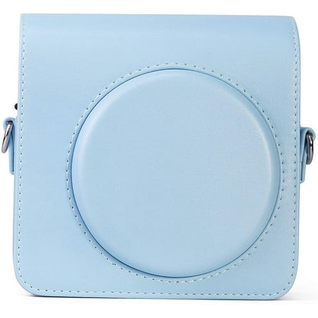 Epicgadget Case for Fujifilm Instax Square SQ1 Camera PU Leather Compact Case Bag with Adjustable Shoulder Strap for Fuji Film instax SQ1 (Blue)