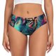 thumbnail image 1 of Fotbe Colorful Flower Tiger Calzones Estampados para Mujer – Ropa Interior de Algodón, Cómoda, Suave y Elástica-Small, 1 of 6