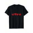 thumbnail image 4 of Cute Strawberry Patterned Iron-On Graphic Tees With 100% Cotton Fabric,Suitable for Boys And Girls,Size From 3T-13Y,Ideal Gift for Daughter and Grand daughter, 4 of 6