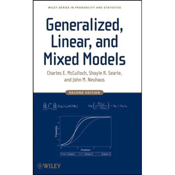 Pre-Owned Generalized, Linear, and Mixed Models, 2nd Edition