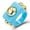 Blue, variant on Exaggerated Personality Resin Index Finger Rings, Geometric Ins Style Statement Ring for Women, Trendy Acrylic Finger Jewelry