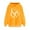 Yellow, variant on MuZeFu Hoodies for Women Plus Size on Women's Print Winter Hoodie Pullover Tops Long Sleeved Comfortable Sweatshirt