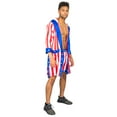thumbnail image 7 of Balboa Apollo Movie Boxing American Flag Shorts for Men's & Women's, 7 of 7
