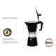 thumbnail image 5 of HUDSON VALLEY | Set Cafetera Italiana de Aluminio 290 ml, ideal para 6 tazas + 2 Pocillos y 2 Platos de Cerámica, Cafetera Moka Clásica para Café Espresso, Compacta y Duradera, Color Negro, 5 of 6