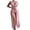 Pink, variant on Levmjia Women's Lace Camisole Nightgown Set Sheer Mesh Sleeveless Nightie with Slit Comfortable Sleepwear for Women Lingerie Homewear