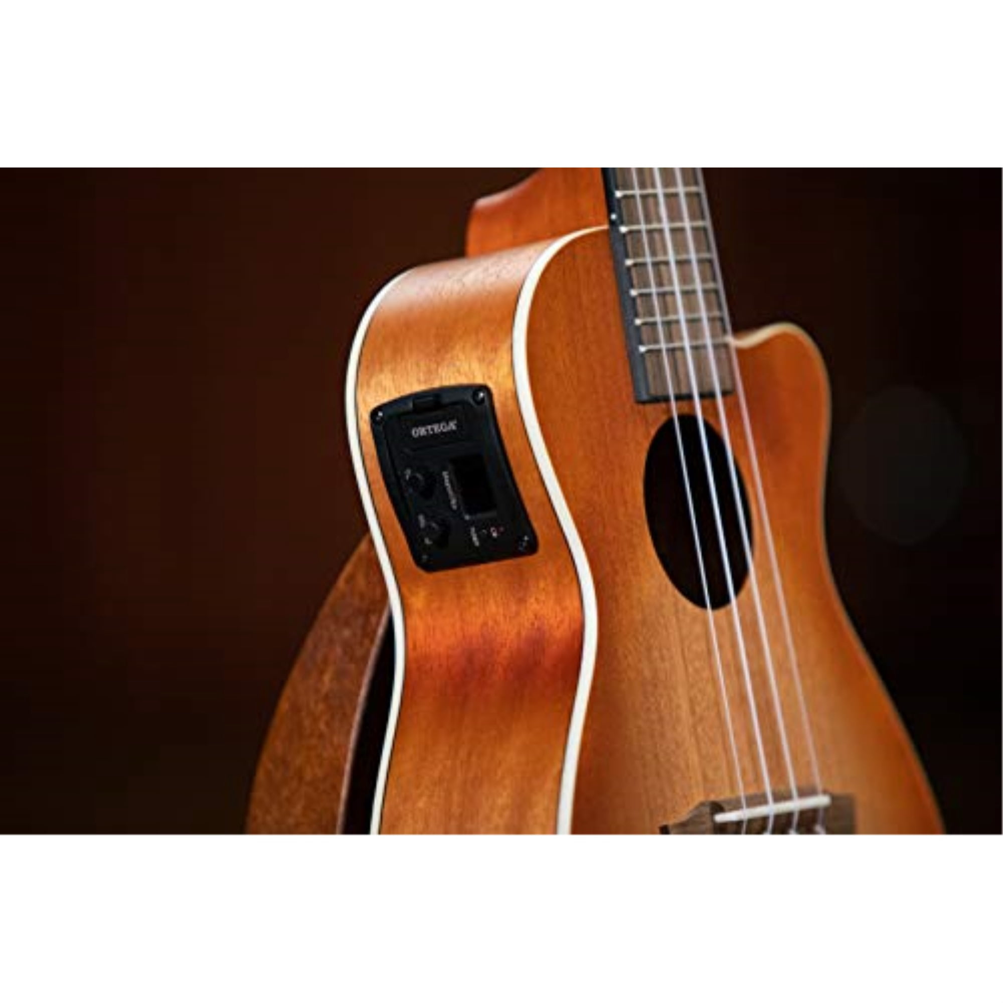 Ortega RUDAWN Earth Series Concert Ukulele Transparent Tequila Sunburst 2-Color Sunburst