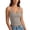 WenDA05_Grey, variant on WEIWEN Cropped Tank Tops for Women 2026 Trendy Backless Scoop Neck Double Lined Basic Tees Women's Tie Halter Tops Summer Yoga Athletic Workout Shirts Brown, XL