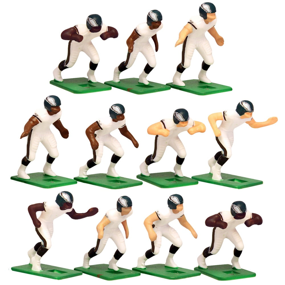 Philadelphia Eagles White Uniform Action Figures Set