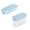 BE, variant on Ice Cube Tray with Lid, 12-Cube Easy Release Silicone Ice Maker Mold for Freezer, BPA Free Flexible Tray for Iced Tea Coffee, No Storage Box, 7.5"x1.5"