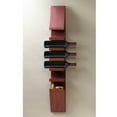 thumbnail image 2 of Home Decorative Wall-Mounted Vertical Wood Wine Rack, 2 of 3