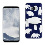 Samsung Galaxy S8 Edge Tpu Design Case With 3d Soft Silicone Poke Squishy Polar Bear
