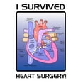 thumbnail image 3 of CafePress - I Survived Heart Surgery! 2 Light T Shirt - Men's Classic Graphic T-Shirt, 3 of 4