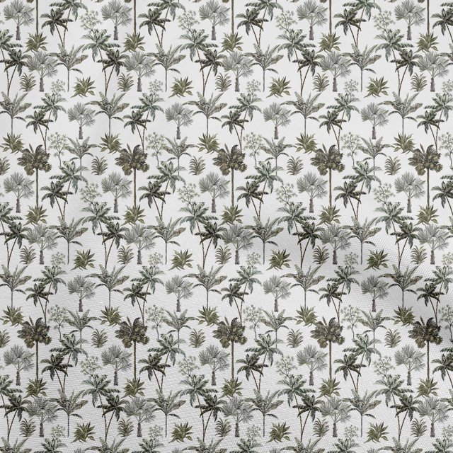 oneOone Viscose Chiffon White Fabric Tropical Sewing Craft Projects Fabric Prints By Yard 42 Inch Wide