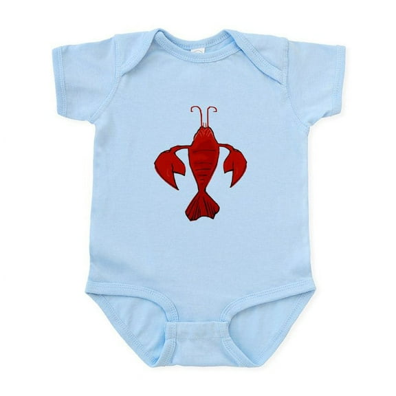 CafePress - Crawfish Fleur De Craw Infant Bodysuit - Baby Light Bodysuit, Size Newborn - 24 Months