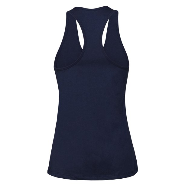 Bella + Canvas - Camiseta Sin Mangas para Mujer (Azul Marino)
