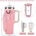 thumbnail image 2 of Water Bottle Carrier Bag for 40/30 oz Tumbler with Phone Pocket, Sports Pouch Holder with Strap Stanly Cup Accessories, 2 of 11