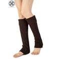 thumbnail image 3 of Luxtrada Women's Winter Warm Knitted Leg Warmers High Stockings Long Socks Leggings, 3 of 6