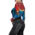 thumbnail image 3 of Mujer Spiderman esqueleto hueso marco leotardo body Halloween fiesta vestido elegante disfraz Cosplay, 3 of 4
