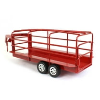 Little Buster Toys Red Gooseneck Ranch Trailer Red