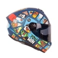thumbnail image 3 of Casco Para Moto Axxis Drakken Goose Talla M Azul Mate, 3 of 4