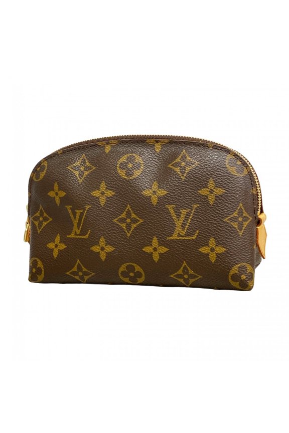 Pre-Owned Louis Vuitton Monogram Pochette Tick PM M47515 Brown Women's Bag/Pouch