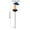 B, variant on FEOLGEHLY Solar Bird Feeders for Outdoors, Home Garden Decor, Bird Bath House for Outdside, Decorative Wildbird Hummingbirds Feeders Lights with Stand, Gifts for Women Mom Outside Yard Path Lawn