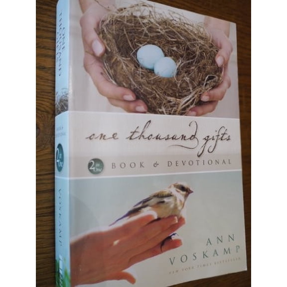 Pre-Owned One Thousand Gifts 2 in One Book & Devotional by Ann Voskamp (Paperback), English