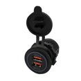 thumbnail image 3 of Cargador USB para automóvil, cargador dual QC3.0 de carga rápida, cargador dual USB, rendimiento inigualable, 3 of 9
