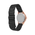 thumbnail image 3 of Reloj Para Mujer Análogo Steiner Anillo De Cristales 37 mm Negro, 3 of 6