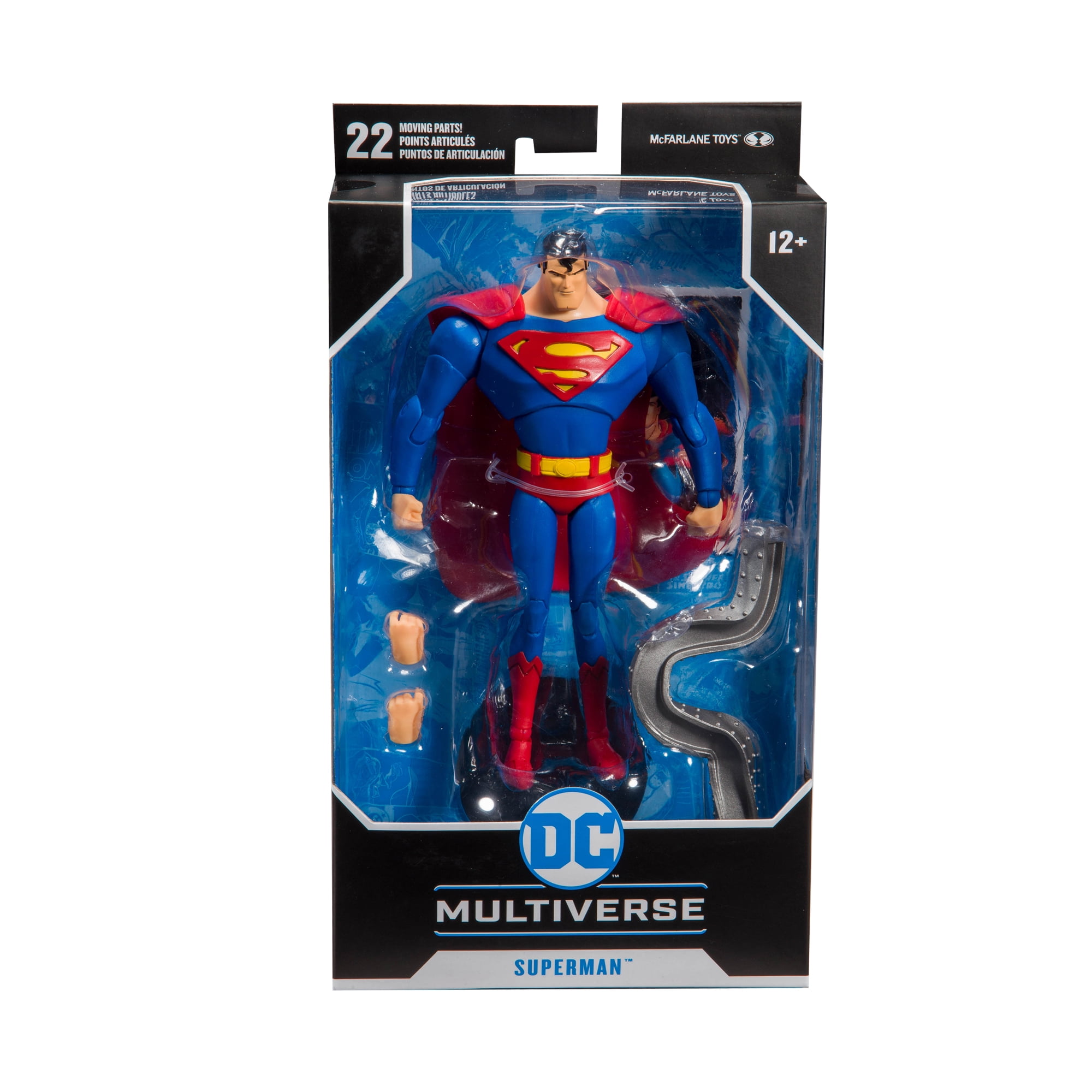DC UNIVERSE SUPERMAN MAN STEE EXCLUSIVE ANIMATED DIRECT 4/" figure toy kid gift