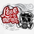 thumbnail image 3 of CafePress - Love Is In The Air Sweatshirt - Crew Neck Sweatshirt, 3 of 4