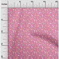 thumbnail image 2 of oneOone Viscose Jersey Pink Fabric Colorful Dinosaur Cartoon Quilting Supplies Print Sewing Fabric By The Yard 60 Inch Wide, 2 of 5