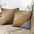 thumbnail image 3 of LALILO Throw Pillow Covers Happiness Spanish Beach Beach Coast Cushion Cover 18" x 18", 2 Pack, 3 of 6