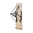 thumbnail image 1 of KFFKFF Machine de Reformer le Pilates Murale, Tremplin de Pilates en Bois d'Érable, Équipement d'Exercice avec Ressorts de Résistance, Entraîneur de Yoga et de Mise en Forme, Convient à la Flexibilité et à l'Équilibre, 1 of 9
