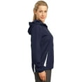 thumbnail image 2 of Sport-Tek Women's Colorblock Hooded Shell Jacket, 2 of 4