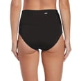 thumbnail image 3 of Nike Womens Logo Hidden Back Zipper Pocket Swim Bottom Separates, 3 of 3