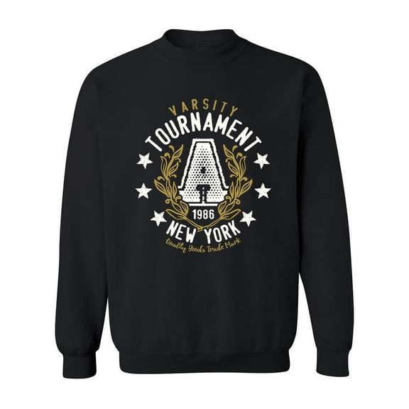 Varsity Tournament Vintage Sweatshirt Men -Image by Shutterstock, Male Small