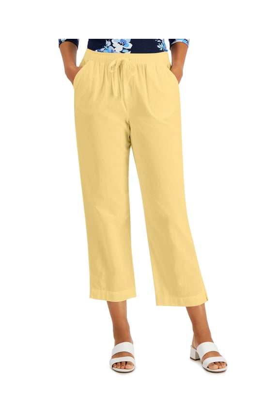 Daphne Drawstring Pants Citron Aura M