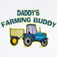 thumbnail image 2 of CafePress - Daddy's Farming Buddy Infant Bodysuit - Baby Light Bodysuit, Size Newborn - 24 Months, 2 of 4