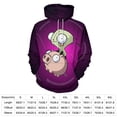 thumbnail image 2 of Invader Zim Hoodie 3D Print Pullover Hooded Long Sleeve Sweatshirts Tops Blouse with Pocket for Mens Womens, 2 of 8