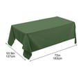 thumbnail image 3 of ZestqaQ Durable Disposable Tablecloths, Large Plastic Table Cover, Elegant Party Table Cover, Wipe Clean Tablecloth for Events and Gatherings, Versatile Table Covering for Any Occasion, 3 of 7